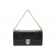 SAC POCHETTE CHRISTIAN DIOR DIORAMA S0310ONA WALLET ON CHAIN CUIR NOIR BAG 1350€