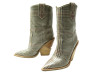 chaussures fendi santiags boots de cowboy imprime