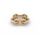 ANNEAU DE FOULARD HERMES REGATE CHAINE D'ANCRE EN METAL DORE SCARF RING 220€