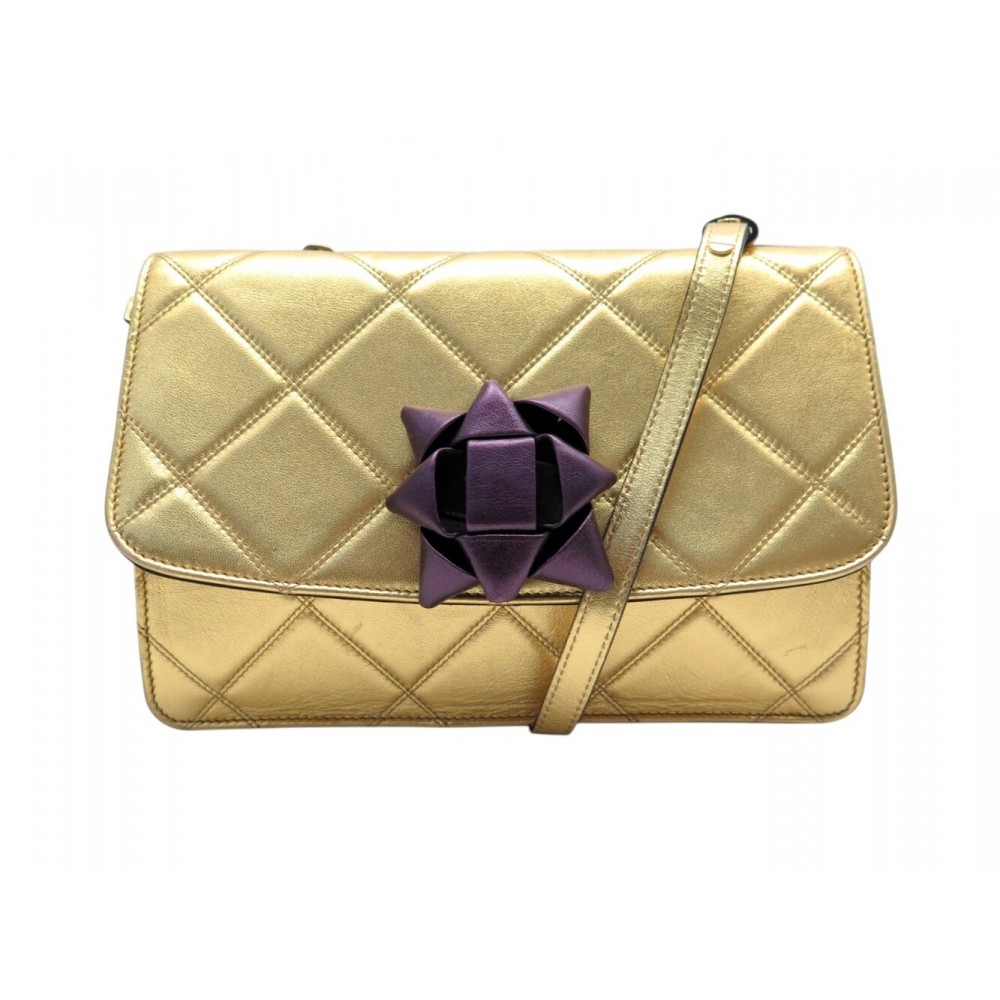 SAC A MAIN MARC JACOBS QUILTED TROUBLE PARTY BOW MATELASSE BANDOULIERE BAG 1350€