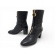 CHAUSSURES CHRISTIAN DIOR BOTTINES EFFRONTEE KC1612VSOP900 37.5 CUIR BOOTS 1490€