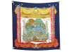 rare  foulard hermes l'atlantide annie faivre en