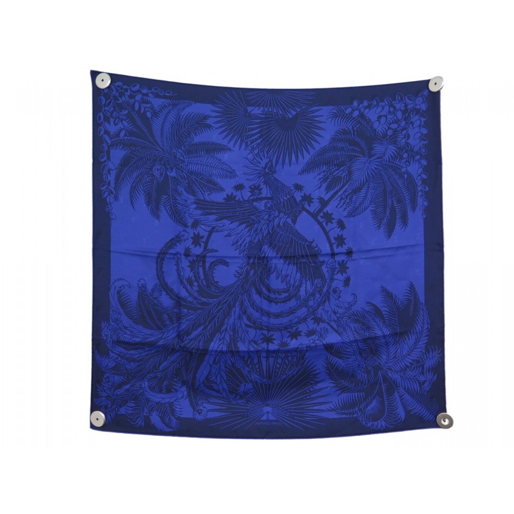 NEUF FOULARD HERMES MYTHIQUES PHOENIX TATOO CARRE 70 CM SOIE BROCHEE SCARF 440€