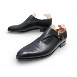 NEUF CHAUSSURES JOHN LOBB JERMYN II 9E 43 MOCASSINS A BOUCLE NOIR LOAFERS 2250€