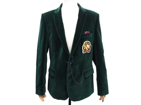 veste lords fools blazer ecusson 56 m 50 fr en