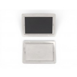 NEUF BOUCLE DE CEINTURE HERMES PLAY REVERSIBLE POUR LIEN 32 MM ACIER BELT BUCKLE