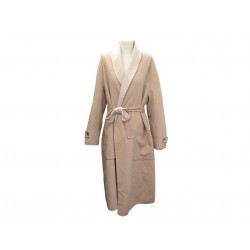NEUF MANTEAU LONG LOEWE OVERSIZE AVEC CEINTURE M 40 EN LAINE COAT JACKET 3600€