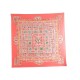 FOULARD HERMES JOYAUX DE L'ETE DE JACQUELOT CARRE EN SOIE ROSE SILK SCARF 350€