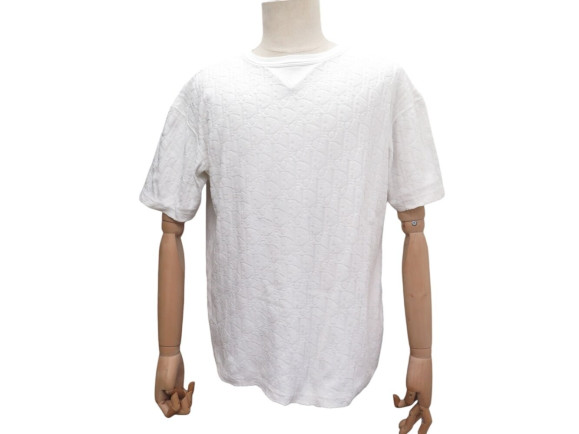 tshirt dior monogramme oblique coupe relax