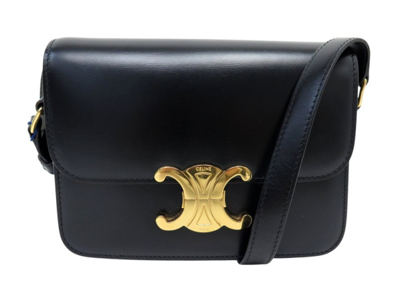  sac a main celine triomphe teen en cuir veau