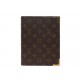 VINTAGE PORTE BLOC NOTE LOUIS VUITTON 1980 EN TOILE MONOGRAM NOTEPAD HOLDER 490€