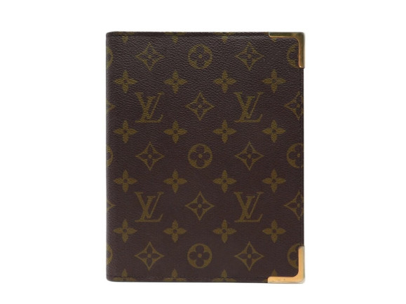  porte bloc note louis vuitton 1980 en toile