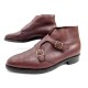 CHAUSSURES JOHN LOBB DEBEE BOTTINES BI BOUCLES 7.5EE 41.5 LARGE CUIR SHOES 1095