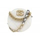 NEUF SAC A MAIN CHANEL 19 ROND AP0945 CUIR MATELASSE BANDOULIERE PURSE BAG 2800€