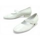 CHAUSSURES CHANEL ESCARPINS BABIES MARY JANE G34328 37 EN CUIR BLANC SHOES 950€