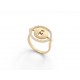 BAGUE MESSIKA LUCKY MOVE PM 07470-YG 49 DIAMANT 0.3CT EN OR JAUNE 18K RING 2750€