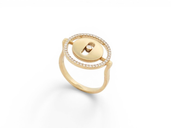 bague messika lucky move pm 07470 yg 49 diamant 0.3ct