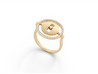 bague messika lucky move pm 07470 yg 49 diamant 0.3ct