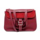 NEUF SAC A MAIN HERMES HALZAN 31 CUIR CLEMENCE ROUGE BANDOULIERE HAND BAG 5900€