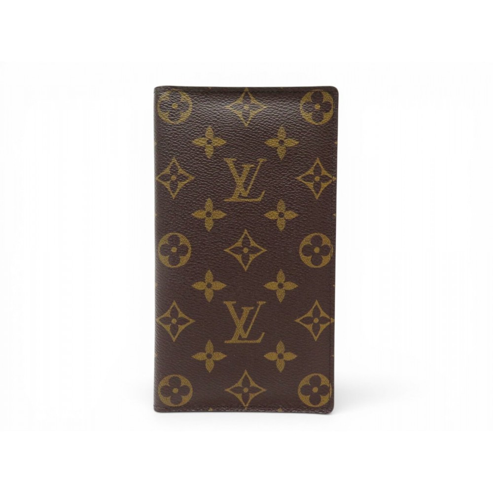 NEUF PORTE CHEQUIER LOUIS VUITTON M62225 TOILE MONOGRAM CARTES CARD HOLDER 590€