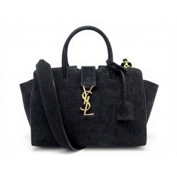 SAC A MAIN SAINT LAURENT DOWNTOWN BABY 635346 CUIR SUEDE CROCO BANDOULIERE 2000€