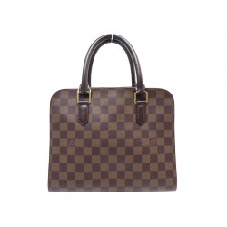 SAC A MAIN LOUIS VUITTON TRIANA N51155 TOILE DAMIER EBENE CANVAS HANDBAG 1225€