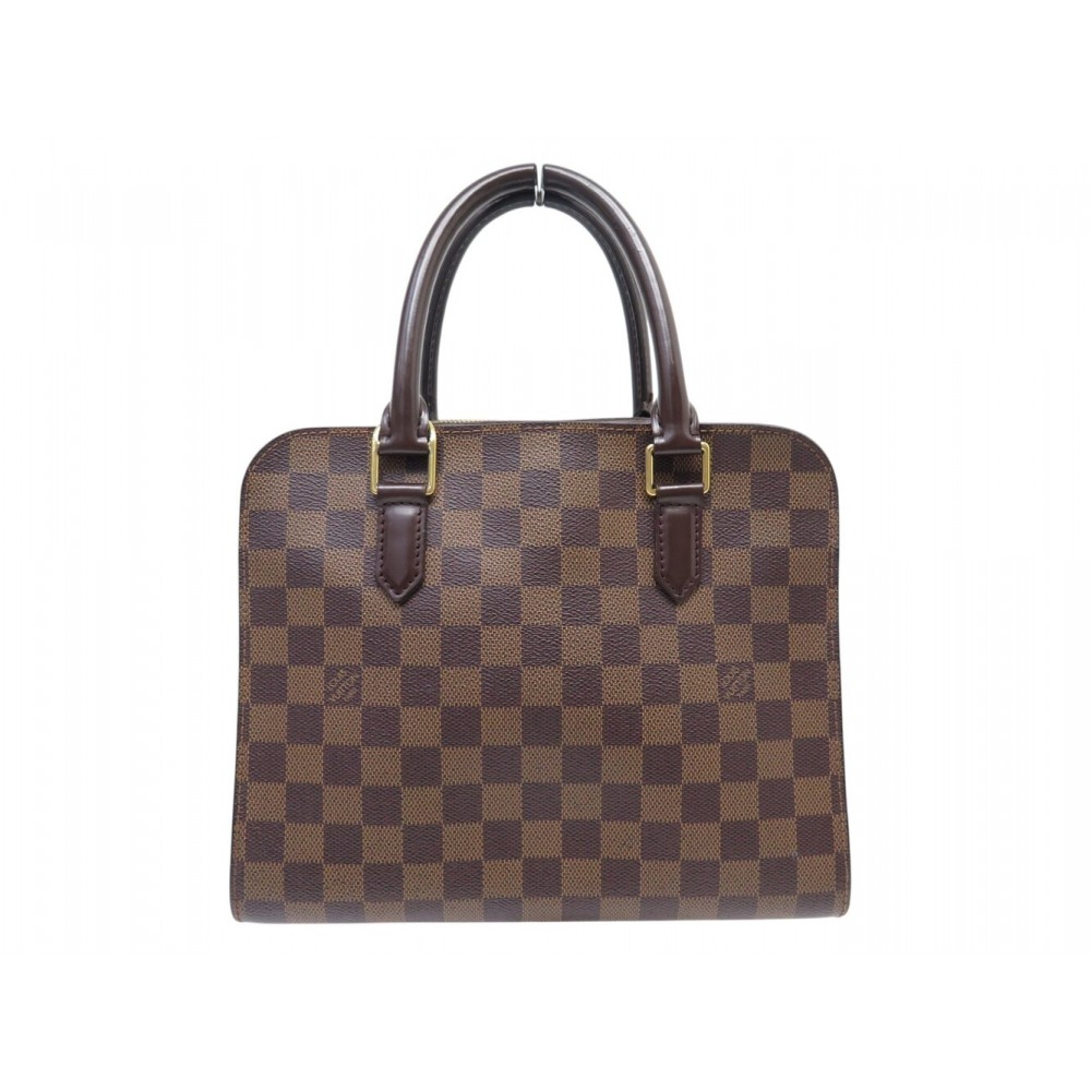 SAC A MAIN LOUIS VUITTON TRIANA N51155 TOILE DAMIER EBENE CANVAS HANDBAG 1225€