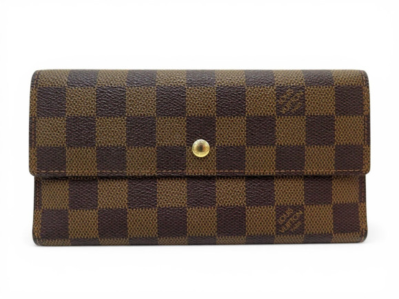 portefeuille louis vuitton sarah n61734 en toile