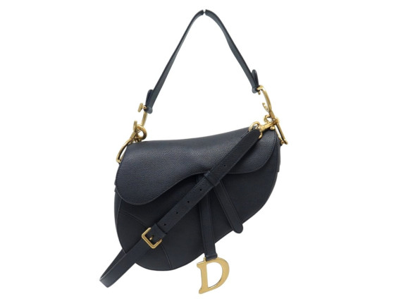 sac a main christian dior saddle a bandouliere en cuir