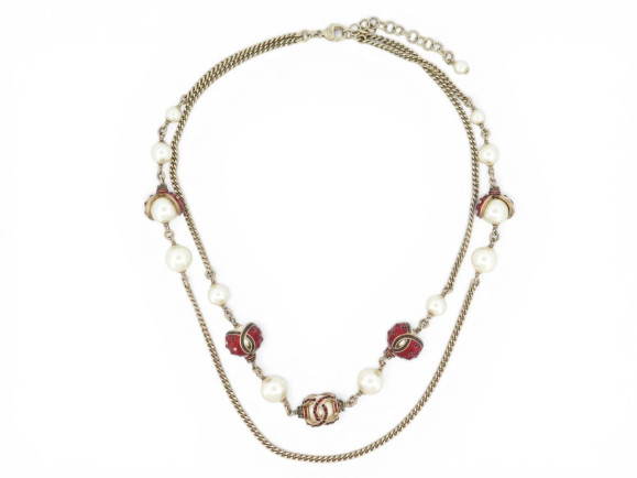 collier chanel logo cc coccinelle perles email
