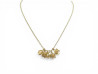  collier dior pendentif breloques fleurs en metal
