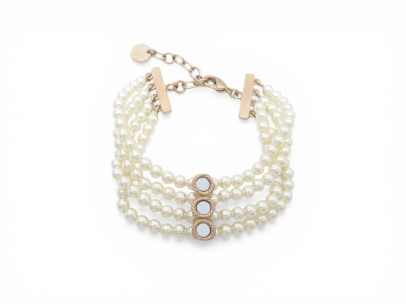  bracelet christian dior multi 3 rangs perles