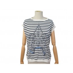 NEUF T SHIRT CHRISTIAN DIOR MARINIERE ETOILE AROUND THE WORLD M 38 HAUT TOP 950€