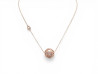  collier christian dior sphere cannage 44.5 cm
