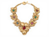  collier jean louis scherrer fleurs cabochon