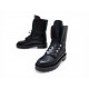 NEUF CHAUSSURES BOTTINES CHANEL COMBAT BOOTS G33185 39 EN CUIR MATELASSE 2550€