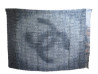  etole chanel logo cc 100 cachemire foulard stole