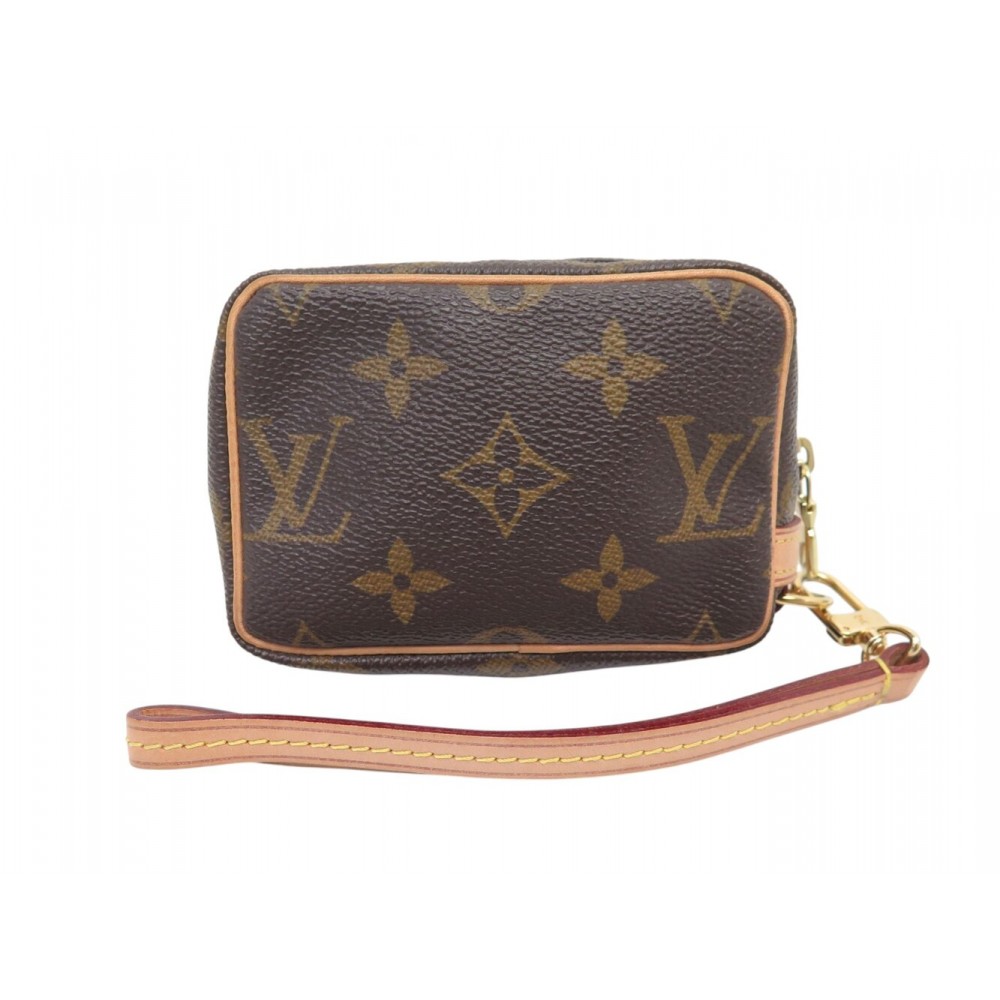 SAC POCHETTE A MAIN LOUIS VUITTON WAPITY M58030 TOILE MONOGRAM TROUSSE BAG 420€
