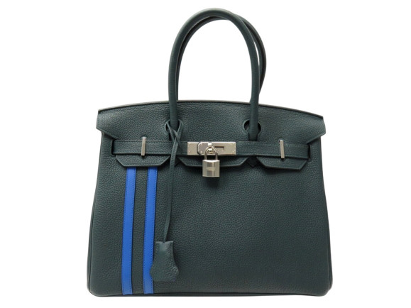  sac a main hermes birkin 30 officier 2018 vert
