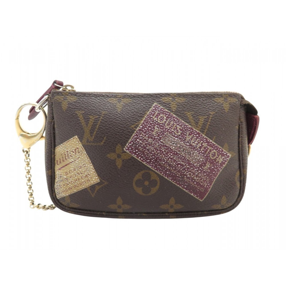 SAC LOUIS VUITTON MINI POCHETTE ACCESSOIRES M95804 MONOGRAM PATCH EDITION 620€