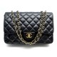 SAC A MAIN CHANEL GRAND CLASSIQUE TIMELESS JUMBO EN CUIR MATELASSE NOIR 11100€