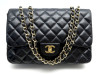 SAC A MAIN CHANEL GRAND CLASSIQUE TIMELESS JUMBO EN CUIR MATELASSE NOIR 11100€