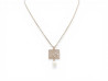 collier christian dior pendentif miss 53 59 cm en