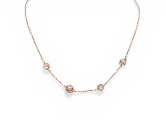 collier christian dior sphere cannage logo cd