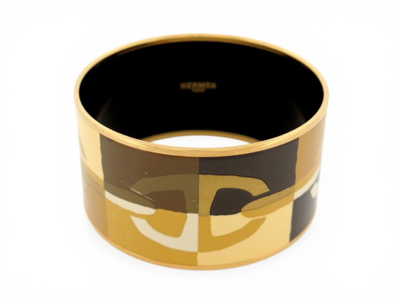 bracelet hermes chaine d'ancre manchette extra large