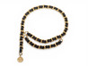  ceinture chanel chaine entrelacee medaillon