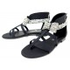 NEUF CHAUSSURES CHANEL G35244 SANDALES TONGS LOGO CC ET NOEUD STRASS 37.5 1450€