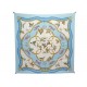 VINTAGE FOULARD HERMES LA CLE DES CHAMPS CARRE 90 EN SOIE BROCHEE SCARF 580€