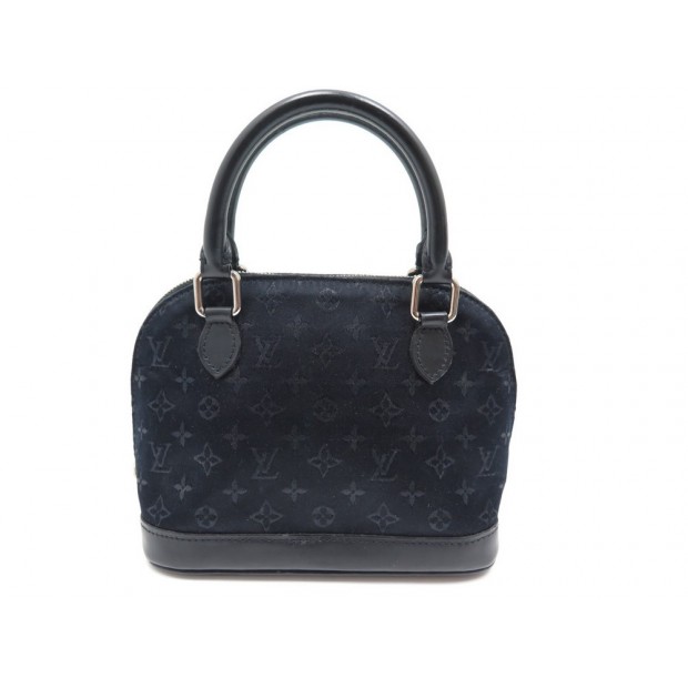 sac a main louis vuitton nano alma mini en toile lin