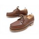 CHAUSSURES JM WESTON 690 DERBY BATEAUX 5.5E 39.5 40 CUIR VEAU MARRON SHOES 890€